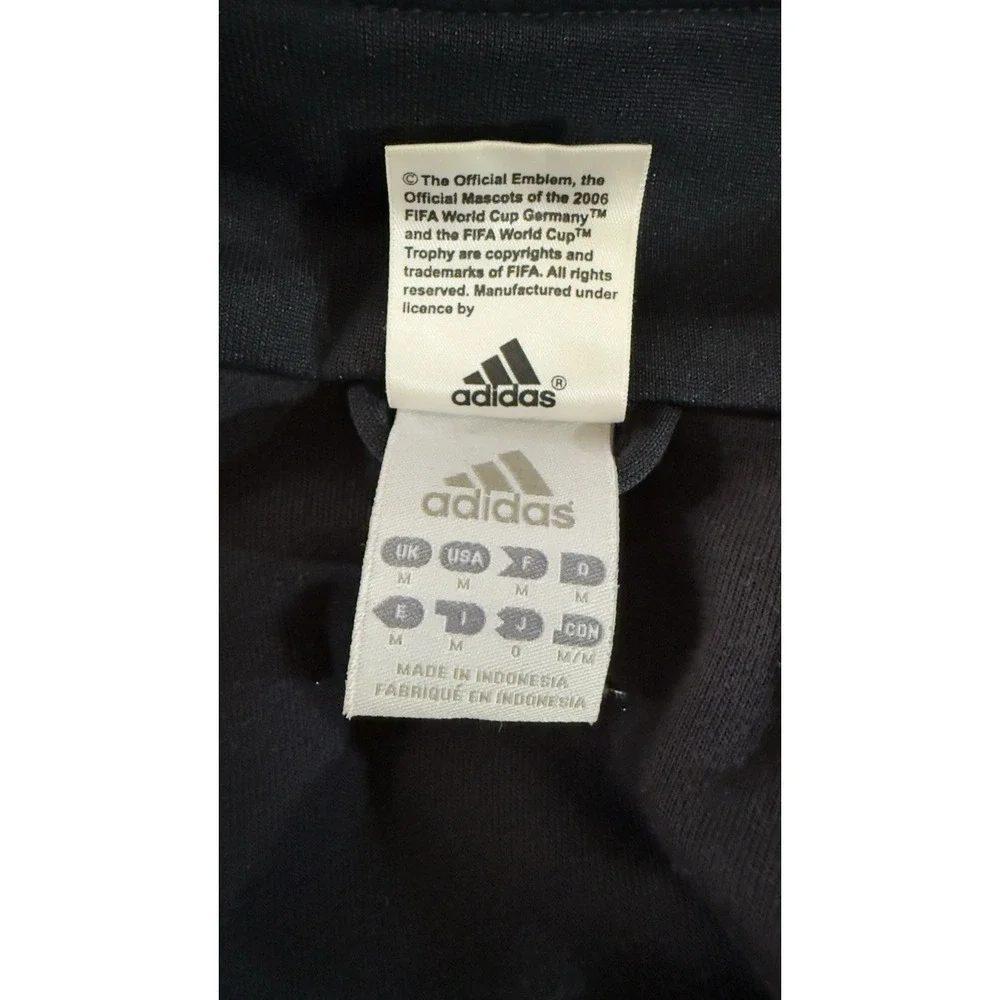 Adidas Vintage 2006 Germany FIFA World‎ Cup Munchen Black Track Jacket - M